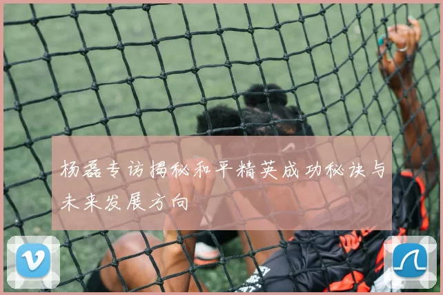 杨磊专访揭秘和平精英成功秘诀与未来发展方向