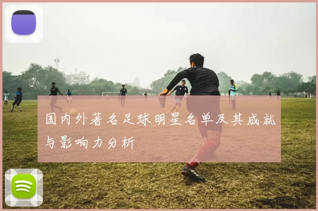 国内外著名足球明星名单及其成就与影响力分析